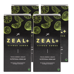 Zeal+ 60 Paquetes - Citrus Surge